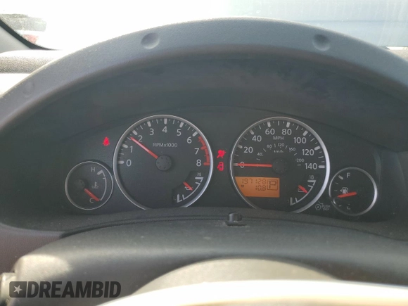 2007 Nissan Frontier SE with VIN 1N6AD06U87C438662, listed as a Copart auction lot 64315545 with 197,128 mi miles and Salvage title. Bid and sale history available at DreamBid. Image 9.