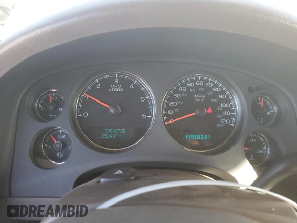 2008 GMC Yukon SLT w/4SB with VIN 1GKFC130X8R182451, listed as a Copart auction lot 42190945 with 252,407 mi miles and Non Repairable. Bid and sale history available at carsss.com. Image 9.