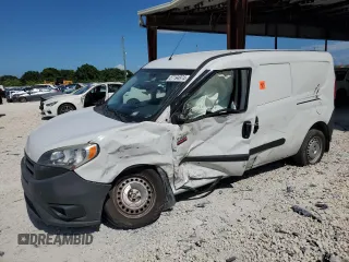 2017 Ram ProMaster City Cargo Tradesman z VIN ZFBERFAB2H6G86183, wystawiony jako Copart lot #57194974 z przebiegiem 82 143 mil mil oraz Szkody całkowita. Historia ofert i sprzedaży dostępna na DreamBid. Obrazek 1.