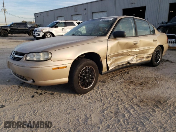 2001 Chevrolet Malibu with VIN 1G1ND52J416175310, listed as a Copart auction lot 43415805 with 153,183 mi miles and Salvage Title. Bid and sale history available at carsss.com. Image 1.