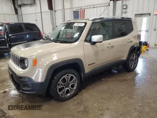 2015 Jeep Renegade Limited z VIN ZACCJBDT8FPB77845, wystawiony jako Copart lot #57992125 z przebiegiem 86 705 mil mil oraz Nie do naprawy • Non repairable. Historia ofert i sprzedaży dostępna na DreamBid. Obrazek 1.