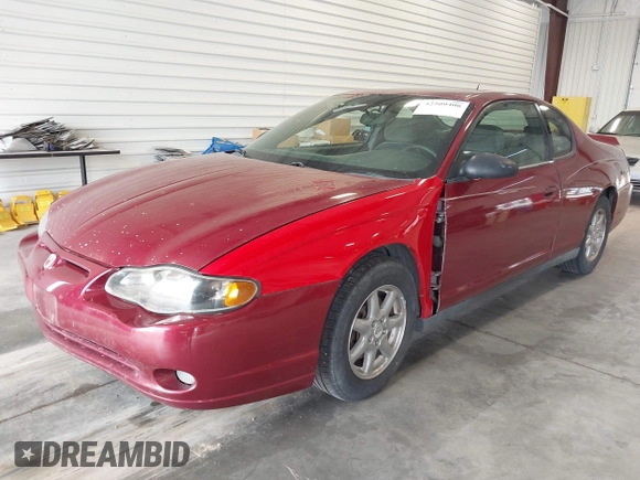 2005 Chevrolet Monte Carlo LS с VIN 2G1WW12E959311651, выставлен на аукционе IAAI как лот 42509406 с пробегом 270 914 миль миль и . История ставок и продаж доступна на DreamBid. Изображение 2.