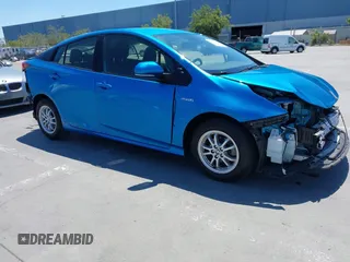 2022 Toyota Prius L Eco with VIN JTDKAMFU1N3164838, listed as a IAAI auction lot 42234309 with 45,451 mi miles and . Bid and sale history available at DreamBid. Image 1.