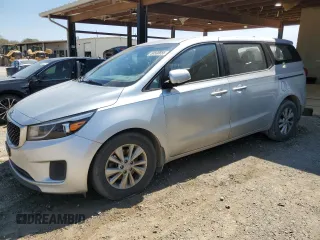 2016 Kia Sedona L with VIN KNDMA5C1XG6181244, listed as a Copart auction lot 50500655 with 210,938 mi miles and Salvage Title. Bid and sale history available at carsss.com. Image 1.