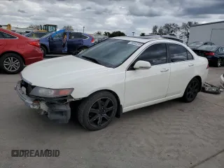 2005 Acura TSX with VIN JH4CL96905C006688, listed as a Copart auction lot 48003285 with 202,133 mi miles and Salvage title. Bid and sale history available at DreamBid. Image 1.