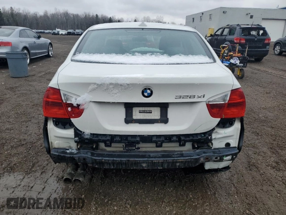 2007 BMW 3 Series 328xi with VIN WBAVC93557K033497, listed as a Copart auction lot 51835055 with 217,355 mi miles and Clean Title. Bid and sale history available at carsss.com. Image 6.