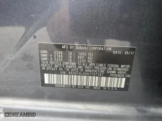 2017 Subaru Impreza Sport with VIN 4S3GTAL60H1737197, listed as a Copart auction lot 74108664 with 0 mi miles and Salvage Title. Bid and sale history available at carsss.com. Image 12.