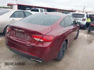 2015 Chrysler 200 S with VIN 1C3CCCBG0FN518187, listed as a IAAI auction lot 41954907 with 167,579 mi miles and . Bid and sale history available at carsss.com. Image 4.