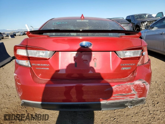 2017 Subaru Impreza Special Sports with VIN 4S3GKAM6XH3617560, listed as a Copart auction lot 50594525 with 148,804 mi miles and Salvage title. Bid and sale history available at DreamBid. Image 6.