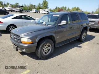 2002 Dodge Durango Sport with VIN 1B4HS38N82F206646, listed as a Copart auction lot 53000075 with 227,374 mi miles and Salvage title. Bid and sale history available at DreamBid. Image 1.