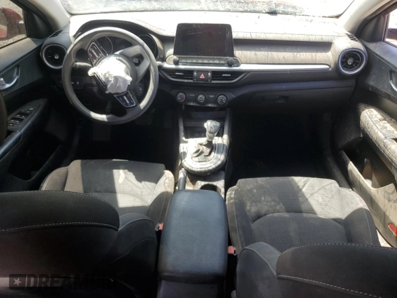 2021 Kia Forte LXS with VIN 3KPF24AD1ME387104, listed as a Copart auction lot 55461895 with 89,496 mi miles and Salvage title. Bid and sale history available at DreamBid. Image 8.