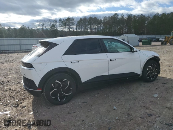 2022 Hyundai Ioniq 5 SEL with VIN KM8KNDAF4NU083223, listed as a Copart auction lot 47313075 with 108,134 mi miles and Salvage title. Bid and sale history available at DreamBid. Image 3.