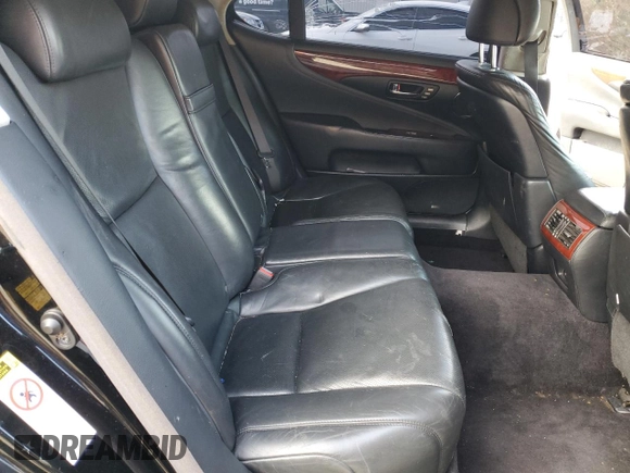 2008 Lexus LS 600h L with VIN JTHDU46F785001846, listed as a Copart auction lot 48389745 with 204,608 mi miles and Salvage title. Bid and sale history available at DreamBid. Image 10.