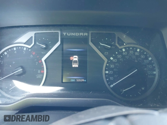 2023 Toyota Tundra SR with VIN 5TFKB5DB0PX065072, listed as a IAAI auction lot 42226348 with 53,539 mi miles and . Bid and sale history available at DreamBid. Image 15.