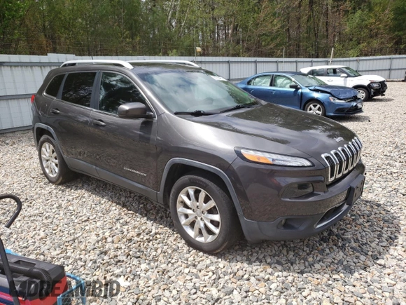 2016 Jeep Cherokee Limited z VIN 1C4PJMDS5GW121242, wystawiony jako Copart lot #55732455 z przebiegiem 132 318 mil mil oraz Szkoda całkowita • Salvage title. Historia ofert i sprzedaży dostępna na DreamBid. Obrazek 4.