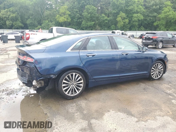 2017 Lincoln MKZ Premiere z VIN 3LN6L5A93HR656860, wystawiony jako Copart lot #56685915 z przebiegiem 60 558 mil mil oraz Szkoda całkowita • Salvage title. Historia ofert i sprzedaży dostępna na DreamBid. Obrazek 3.