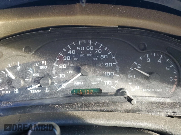 2002 Chevrolet Cavalier LS with VIN 1G1JF524227265747, listed as a Copart auction lot 77411254 with 115,132 mi miles and Clean Title. Bid and sale history available at carsss.com. Image 9.