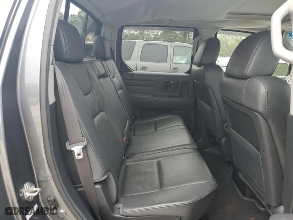 2010 Honda Ridgeline RTL with VIN 5FPYK1F50AB006171, listed as a Copart auction lot 44863745 with 107,980 mi miles and Salvage Title. Bid and sale history available at carsss.com. Image 10.