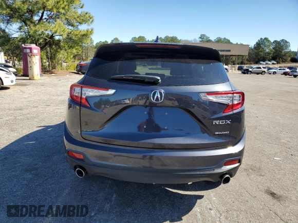 2020 Acura RDX w/Technology Pkg with VIN 5J8TC2H55LL013864, listed as a Copart auction lot 42448774 with 37,086 mi miles. Bid and sale history available at carsss.com. Image 6.