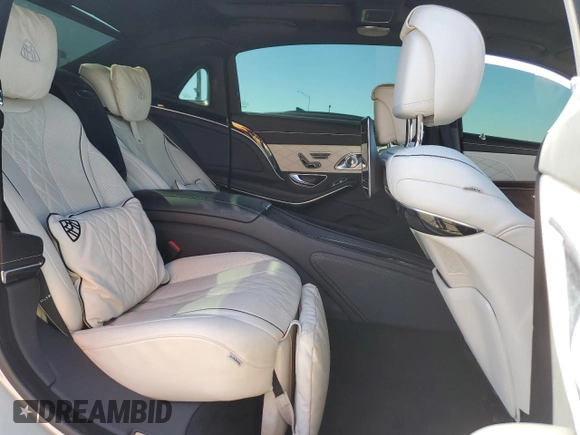 2020 Mercedes-Benz S with VIN W1KUX8AB1LA564983, listed as a Copart auction lot 48163955 with Not Provided miles and Clean Title. Bid and sale history available at DreamBid. Image 10.