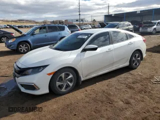 2021 Honda Civic LX z VIN 2HGFC2F66MH536883, wystawiony jako Copart lot #80766074 z przebiegiem 58 301 mil mil oraz Czysty tytuł • Clean title. Historia ofert i sprzedaży dostępna na DreamBid. Obrazek 1.