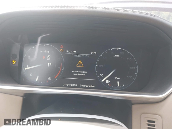 2015 Land Rover Range Rover HSE with VIN SALGS2VF7FA219096, listed as a IAAI auction lot 39996885 with 81,802 mi miles and . Bid and sale history available at DreamBid. Image 7.