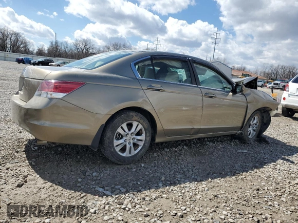 2009 Honda Accord LX-P with VIN 1HGCP26469A044236, listed as a Copart auction lot 49244925 with 118,376 mi miles and Salvage Title. Bid and sale history available at DreamBid. Image 3.