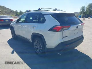 2024 Toyota RAV4 Hybrid XLE Premium with VIN JTMB6RFV3RJ059534, listed as a IAAI auction lot 41716721 with 6,319 mi miles. Bid and sale history available at carsss.com. Image 3.