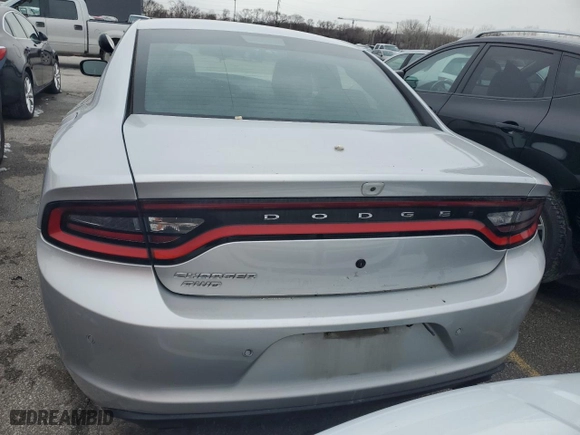 2017 Dodge Charger Police with VIN 2C3CDXKT1HH586270, listed as a Copart auction lot 46274275 with 100,956 mi miles and Salvage Title. Bid and sale history available at carsss.com. Image 6.