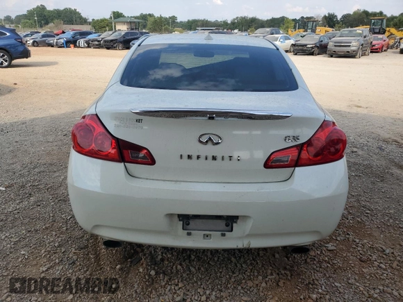 2008 Infiniti G35 with VIN JNKBV61E88M202904, listed as a Copart auction lot 72612534 with 179,386 mi miles and Salvage Title. Bid and sale history available at DreamBid. Image 6.
