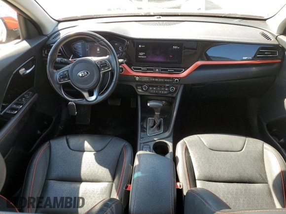 2021 Kia Niro Touring with VIN KNDCC3LC3M5483276, listed as a Copart auction lot 60747944 with 37,736 mi miles and Salvage Title. Bid and sale history available at carsss.com. Image 8.