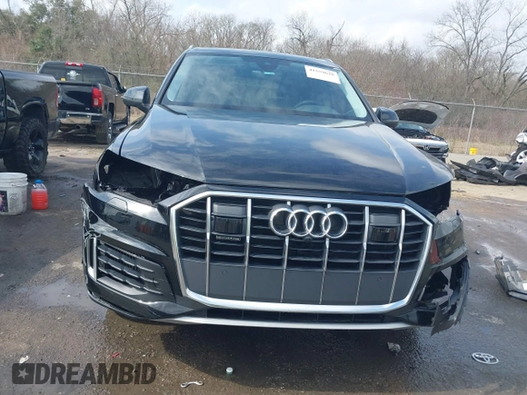 2023 Audi Q7 Premium Plus with VIN WA1LXBF74PD000475, listed as a IAAI auction lot 41559628 with 26,452 mi miles. Bid and sale history available at carsss.com. Image 12.