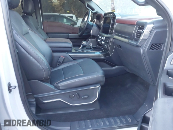 2022 Ford F-150 XL with VIN 1FTFW1E80NKE57691, listed as a IAAI auction lot 41154166 with 1 mi miles. Bid and sale history available at carsss.com. Image 5.