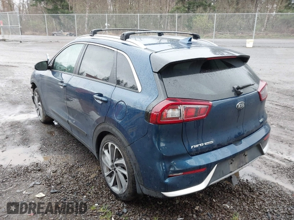 2019 Kia Niro EX with VIN KNDCE3LC7K5351502, listed as a IAAI auction lot 41871233 with 72,457 mi miles. Bid and sale history available at carsss.com. Image 3.