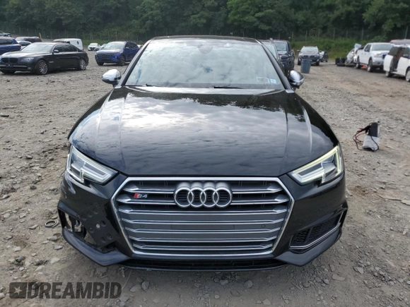 2018 Audi S4 Premium Plus with VIN WAUB4AF44JA002100, listed as a Copart auction lot 68661994 with 82,996 mi miles and Salvage Title. Bid and sale history available at carsss.com. Image 5.