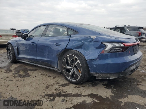 2023 Audi RS e-tron GT z VIN WAUBHBFW7P7903740, wystawiony jako Copart lot #42352535 z przebiegiem Nie podano mil oraz Szkody całkowita. Historia ofert i sprzedaży dostępna na DreamBid. Obrazek 2.