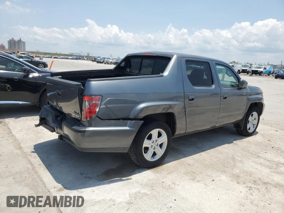 2012 Honda Ridgeline RTL z VIN 5FPYK1F54CB451175, wystawiony jako Copart lot #59536285 z przebiegiem 160 476 mil mil oraz Szkoda całkowita • Salvage title. Historia ofert i sprzedaży dostępna na DreamBid. Obrazek 3.