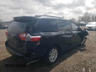 2016 Toyota Sienna XLE with VIN 5TDYK3DC8GS706188, listed as a Copart auction lot 51082515 with 102,555 mi miles and Salvage Title. Bid and sale history available at carsss.com. Image 3.