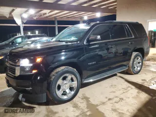 2017 Chevrolet Tahoe Premier with VIN 1GNSCCKC8HR371950, listed as a Copart auction lot 84276994 with 128,278 mi miles and Salvage Title. Bid and sale history available at carsss.com. Image 1.