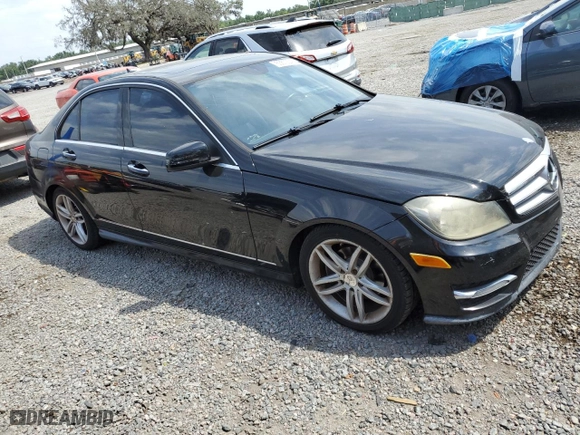 2012 Mercedes-Benz C-Class C 300 Sport with VIN WDDGF8BB4CR204865, listed as a Copart auction lot 53672245 with 135,038 mi miles and Non Repairable. Bid and sale history available at carsss.com. Image 4.