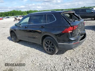 2024 Volkswagen Tiguan SE with VIN 3VV3B7AX5RM183046, listed as a Copart auction lot 55722785 with 23,071 mi miles and Salvage title. Bid and sale history available at DreamBid. Image 2.