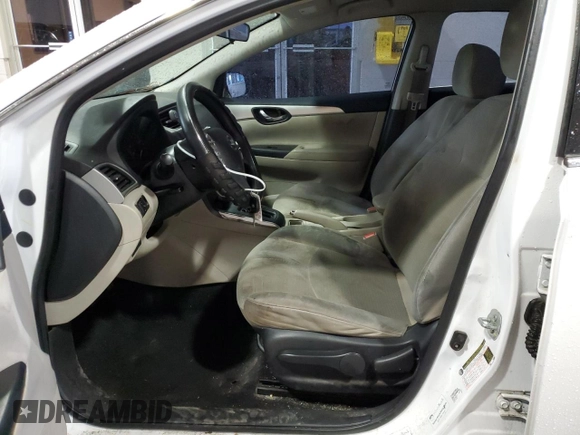 2017 Nissan Sentra SV with VIN 3N1AB7AP5HL641598, listed as a Copart auction lot 51450245 with 131,993 mi miles and Salvage Title. Bid and sale history available at carsss.com. Image 7.