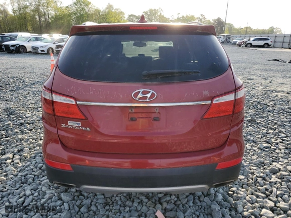 2016 Hyundai Santa Fe SE with VIN KM8SM4HFXGU154226, listed as a Copart auction lot 52577095 with 178,002 mi miles and Clean Title. Bid and sale history available at carsss.com. Image 6.