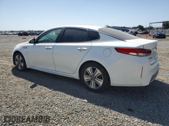 2018 Kia Optima EX z VIN KNAGU4LE8J5024839, wystawiony jako Copart lot #58423325 z przebiegiem Nie podano mil oraz Szkoda całkowita • Salvage title. Historia ofert i sprzedaży dostępna na DreamBid. Obrazek 2.