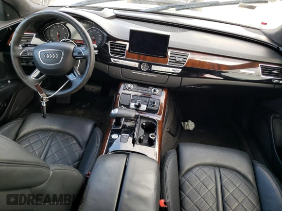 2016 Audi A8 L 4.0T Sport with VIN WAU43AFD3GN012923, listed as a Copart auction lot 73294802 with 24,522 mi miles. Bid and sale history available at carsss.com. Image 8.