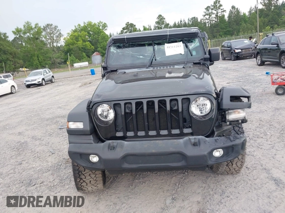 2021 Jeep Wrangler Unlimited Willys z VIN 1C4HJXDM5MW859724, wystawiony jako IAAI lot #42311203 z przebiegiem 71 887 mil mil oraz . Historia ofert i sprzedaży dostępna na DreamBid. Obrazek 12.