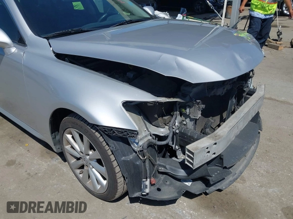 2010 Lexus IS with VIN JTHCF5C27A5039662, listed as a IAAI auction lot 41988254 with 139,939 mi miles and . Bid and sale history available at carsss.com. Image 19.