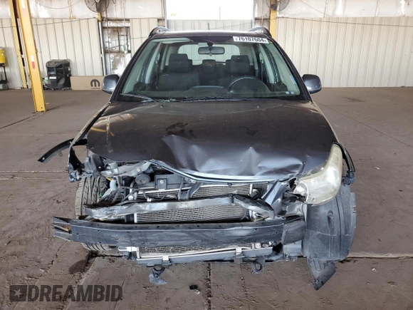 2008 Suzuki SX4 with VIN JS2YB413X85108496, listed as a Copart auction lot 76107604 with 104,241 mi miles and Salvage Title. Bid and sale history available at carsss.com. Image 5.