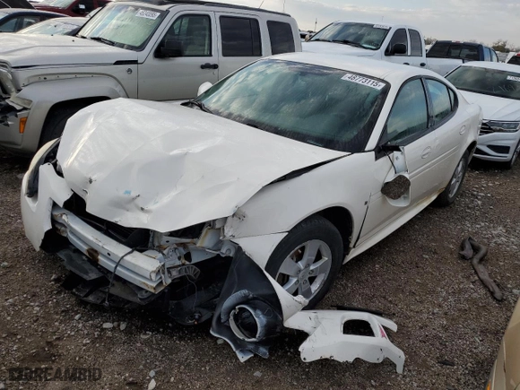 2008 Pontiac Grand Prix with VIN 2G2WP552881175999, listed as a Copart auction lot 48773115 with 0 mi miles and Salvage Title. Bid and sale history available at carsss.com. Image 1.