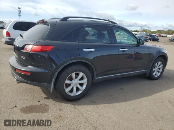2004 Infiniti FX with VIN JNRAS08W84X215517, listed as a Copart auction lot 53204845 with 190,116 mi miles and Clean title. Bid and sale history available at DreamBid. Image 3.